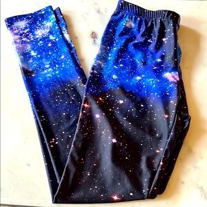 LAST CALL Galaxy Print Leggings